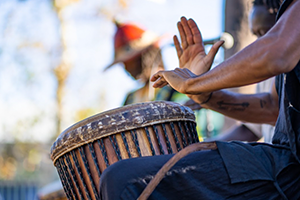 Drumming in the Parks