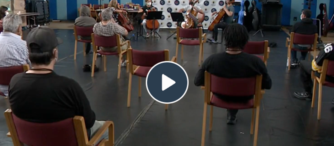 Street symphony: Music healing people living on skid row
